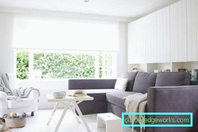 Wohnzimmerrenovierung - echte Designfotos