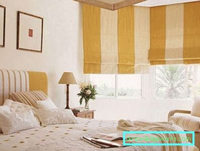 Römische Vorhänge im Schlafzimmer - Fotos von Innenräumen Römische Vorhänge im Schlafzimmer - Fotos von Innenräumen