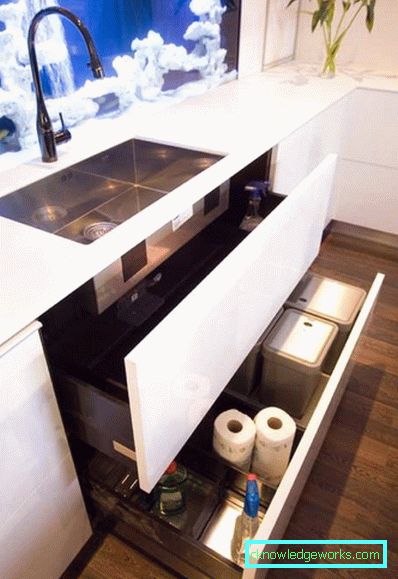 Schrank zum Waschen der Küche Schrank zum Waschen der Küche