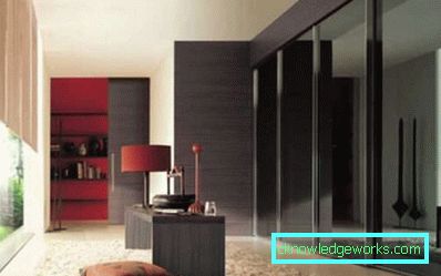 Garderobe im Wohnzimmer - Designfoto