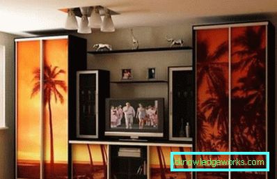 Garderobe im Wohnzimmer - Designfoto