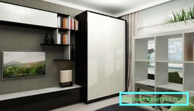 Garderobe im Wohnzimmer - Designfoto