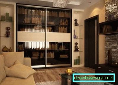 Garderobe im Wohnzimmer - Designfoto