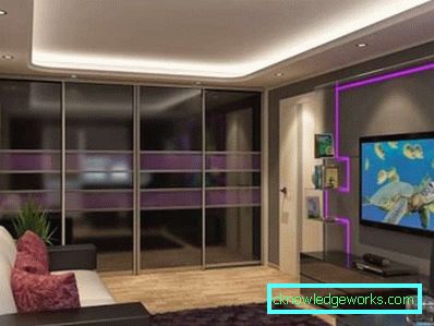 Garderobe im Wohnzimmer - Designfoto
