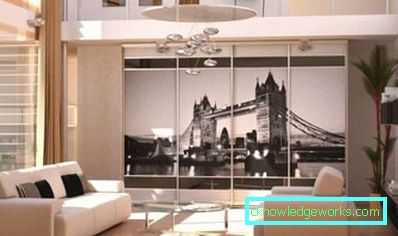 Garderobe im Wohnzimmer - Designfoto