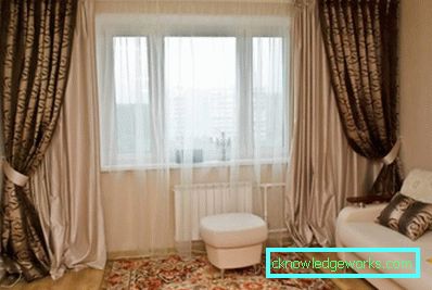 110-Vorhänge im Wohnzimmer - 150 Fotos