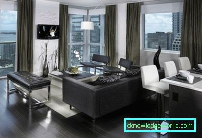 110-Vorhänge im Wohnzimmer - 150 Fotos