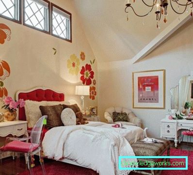 Schlafzimmer für ein Mädchen
