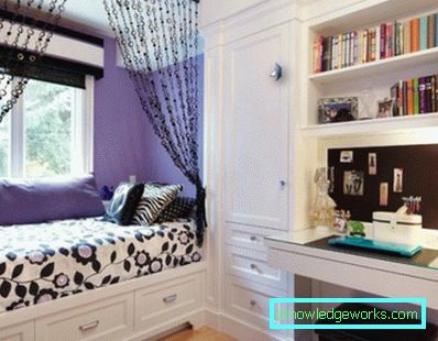 Schlafzimmer für ein Mädchen