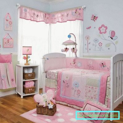 Schlafzimmer für ein Mädchen