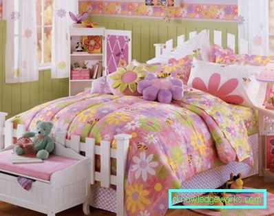 Schlafzimmer für ein Mädchen