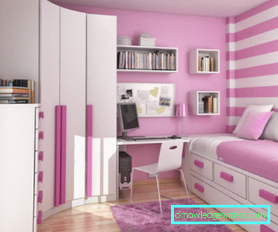 Schlafzimmer für ein Teenager-Mädchen 15 Jahre alt - Foto Schlafzimmer für ein Teenager-Mädchen 15 Jahre alt - Foto