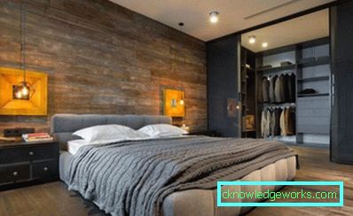 Schlafzimmer im Loftstil