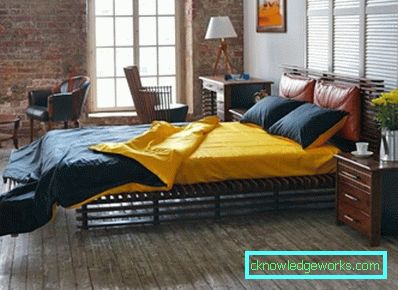 451-Schlafzimmer im Loftstil - 50 Fotos
