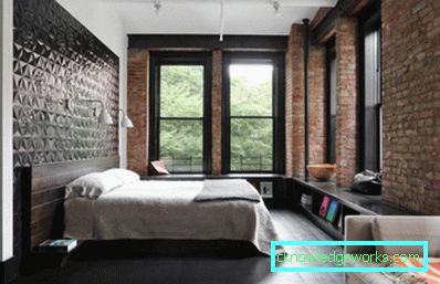 451-Schlafzimmer im Loftstil - 50 Fotos