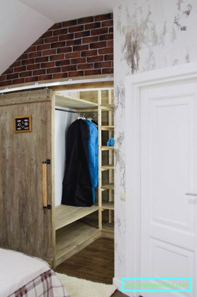 Schlafzimmer im Loftstil