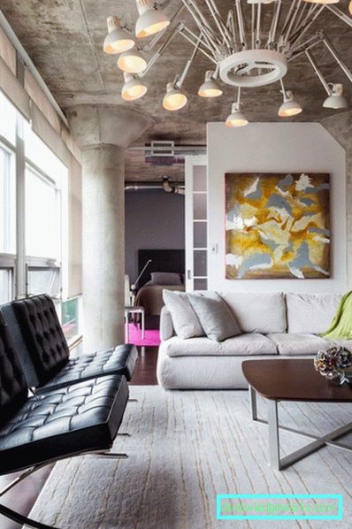 Schlafzimmer im Loftstil