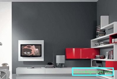 Die Wand im Wohnzimmer - 100 Fotos der besten Wände im Innenraum des Wohnzimmers