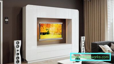 Die Wand im Wohnzimmer - 100 Fotos der besten Wände im Innenraum des Wohnzimmers