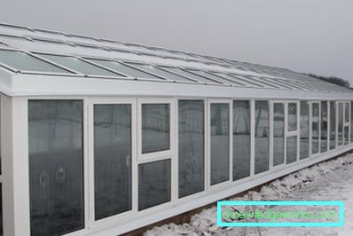 Die Details der Herstellung von Gewächshäusern aus Fensterrahmen Die Details der Herstellung von Gewächshäusern aus Fensterrahmen