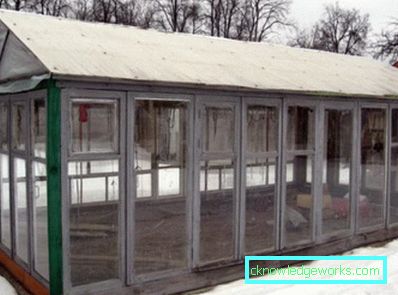 Die Details der Herstellung von Gewächshäusern aus Fensterrahmen Die Details der Herstellung von Gewächshäusern aus Fensterrahmen
