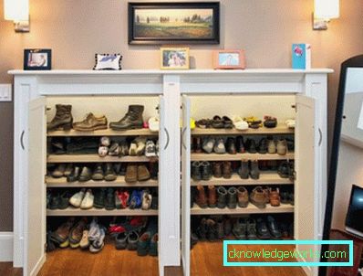 Schuhschrank im Flur Schuhschrank im Flur