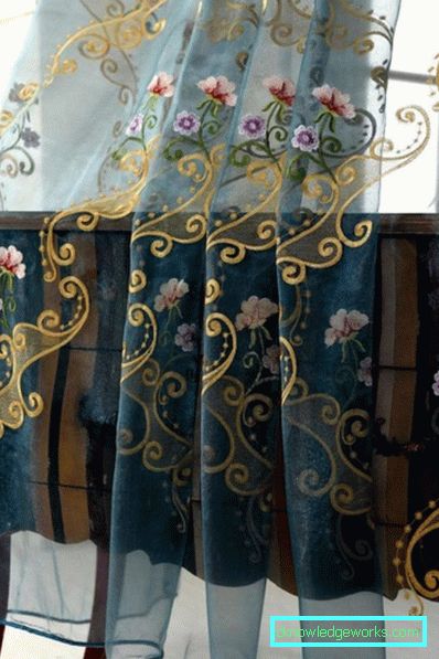 101-Tüll für das Wohnzimmer - 90 Fotos