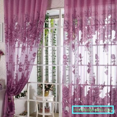 101-Tüll für das Wohnzimmer - 90 Fotos