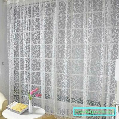 101-Tüll für das Wohnzimmer - 90 Fotos