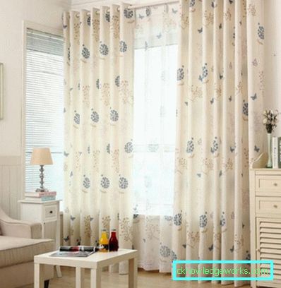 101-Tüll für das Wohnzimmer - 90 Fotos