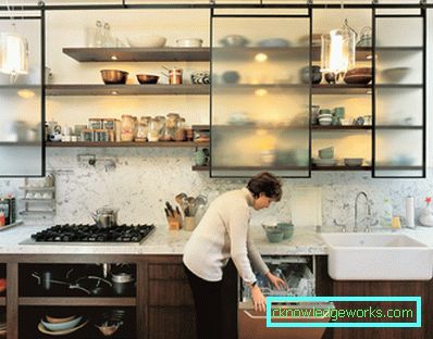 Eckwandschrank für die Küche Eckwandschrank für die Küche