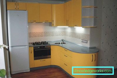 Eckwandschrank für die Küche Eckwandschrank für die Küche