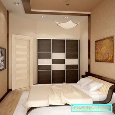 209-schmale Schlafzimmer 75 Optionen Foto