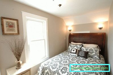 209-schmale Schlafzimmer 75 Optionen Foto