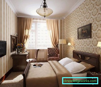 209-schmale Schlafzimmer 75 Optionen Foto