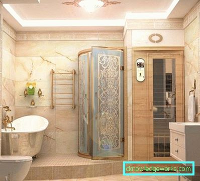 Badezimmer mit Dusche