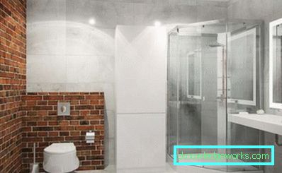 Badezimmer mit Dusche