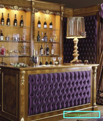 Die Höhe der Bar in der Küche Die Höhe der Bar in der Küche