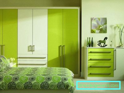 351-Green Schlafzimmer - ein mutiger Designer