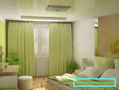 351-Green Schlafzimmer - ein mutiger Designer