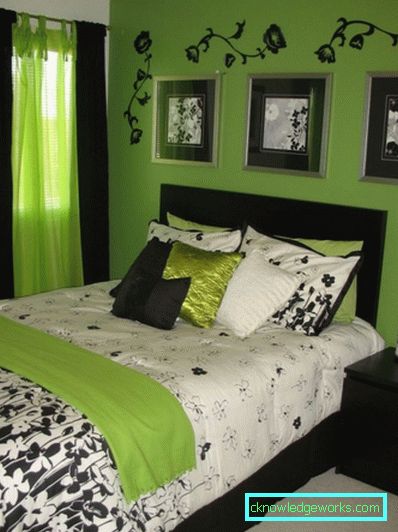 351-Green Schlafzimmer - ein mutiger Designer