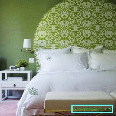 351-Green Schlafzimmer - ein mutiger Designer