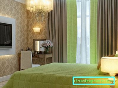 351-Green Schlafzimmer - ein mutiger Designer