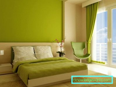 351-Green Schlafzimmer - ein mutiger Designer