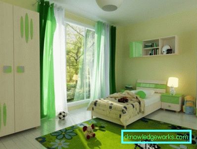 351-Green Schlafzimmer - ein mutiger Designer
