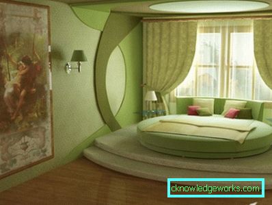 351-Green Schlafzimmer - ein mutiger Designer
