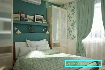 351-Green Schlafzimmer - ein mutiger Designer