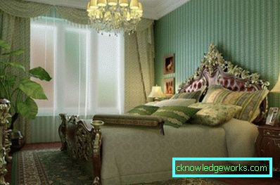351-Green Schlafzimmer - ein mutiger Designer