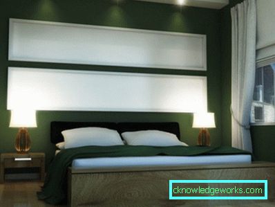 351-Green Schlafzimmer - ein mutiger Designer
