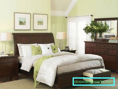 351-Green Schlafzimmer - ein mutiger Designer